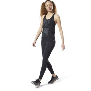 Reebok ACTIVCHILL Graphic Muskelshirt Damen - Schwarz - DE 532-UAT